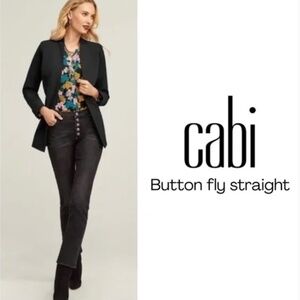 CAbi Button Fly Straight - Sz 4